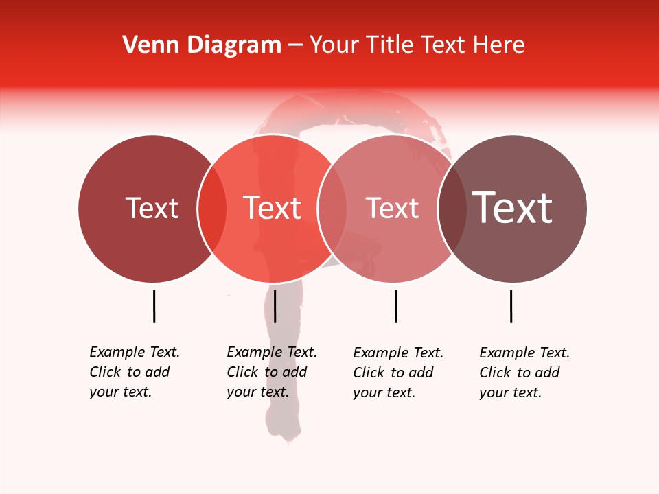 Paint Stain Illustration PowerPoint Template