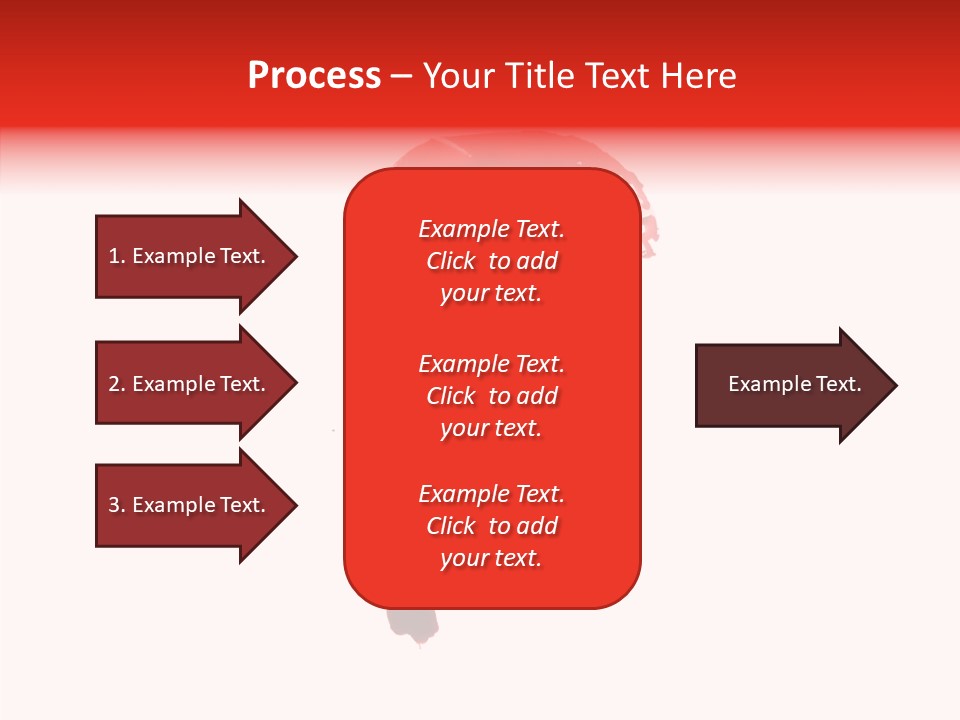 Paint Stain Illustration PowerPoint Template