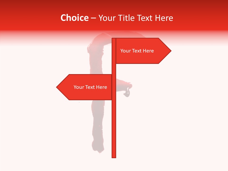 Paint Stain Illustration PowerPoint Template