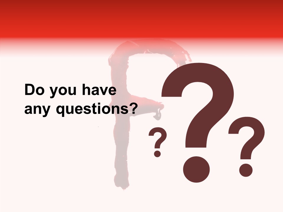 Paint Stain Illustration PowerPoint Template