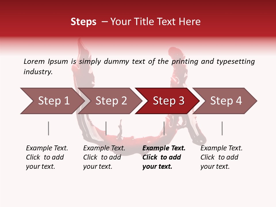 Pack Illustration Drop PowerPoint Template