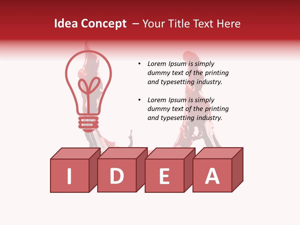 Pack Illustration Drop PowerPoint Template