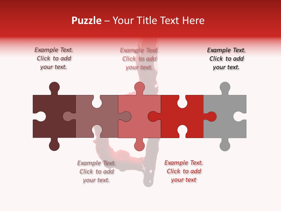 Splatter Macabre Alphabet PowerPoint Template