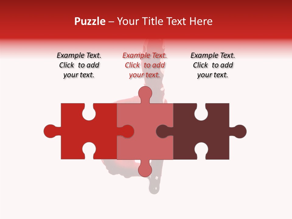 Splatter Macabre Alphabet PowerPoint Template