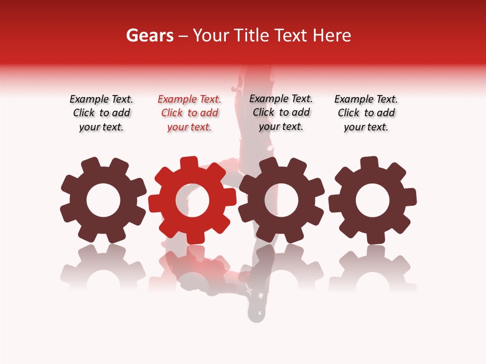 Splatter Macabre Alphabet PowerPoint Template