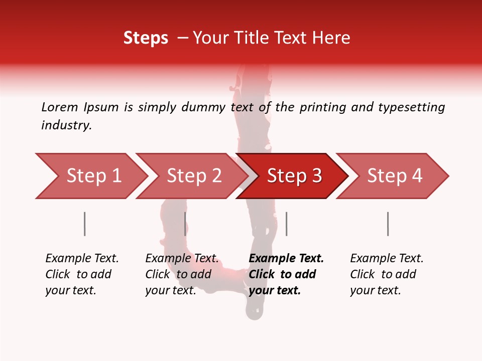 Splatter Macabre Alphabet PowerPoint Template