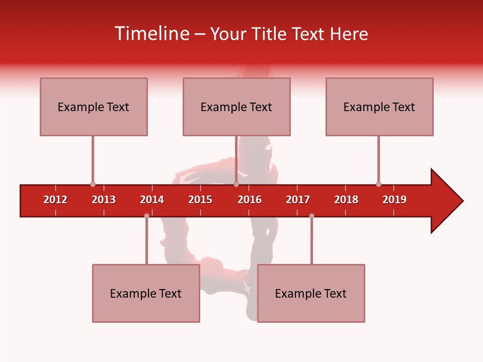 Splatter Macabre Alphabet PowerPoint Template