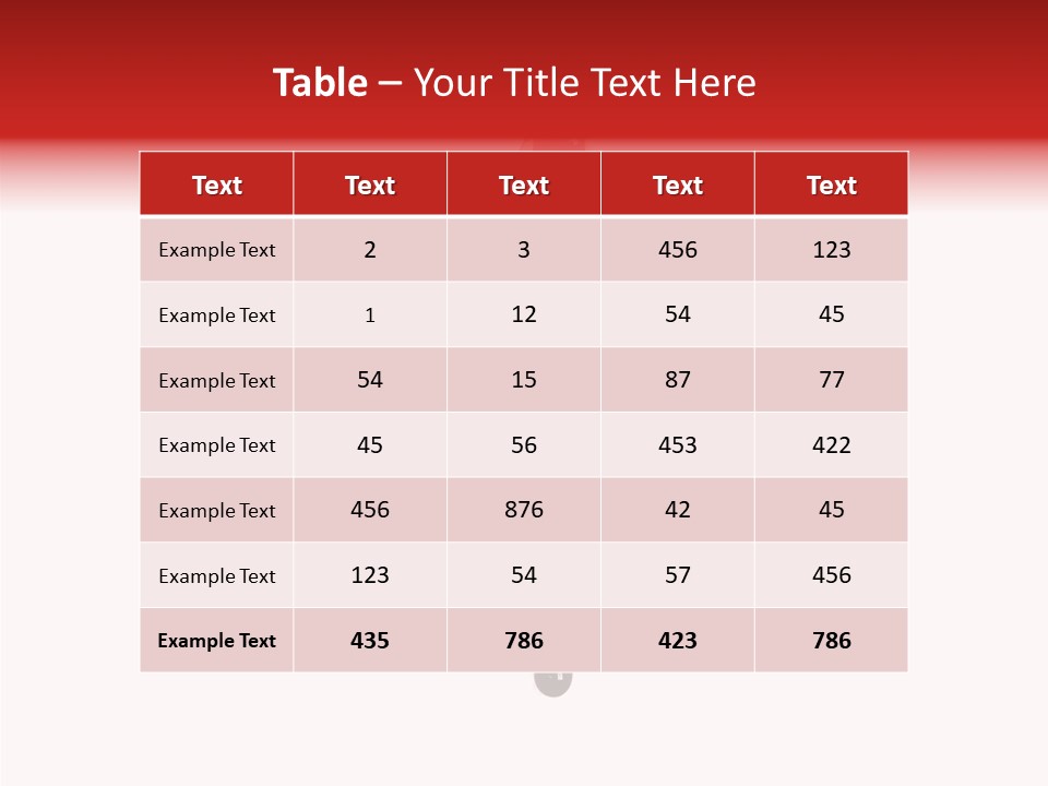 Splatter Macabre Alphabet PowerPoint Template