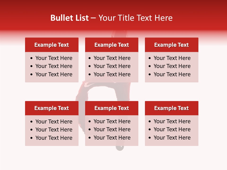 Splatter Macabre Alphabet PowerPoint Template