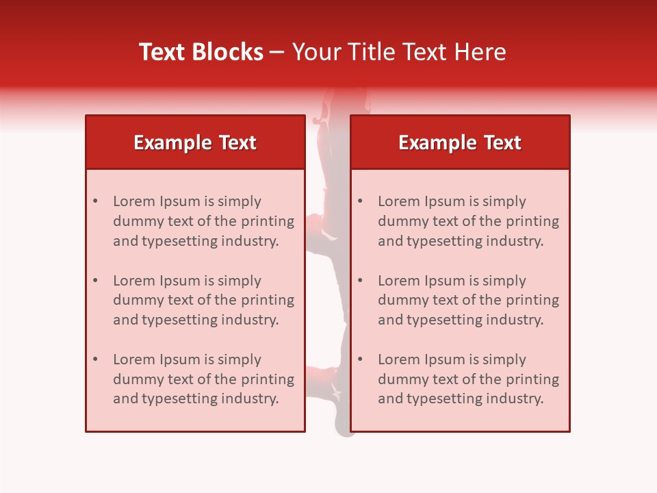Splatter Macabre Alphabet PowerPoint Template