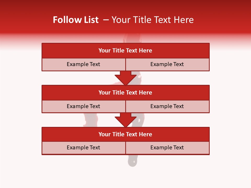 Splatter Macabre Alphabet PowerPoint Template