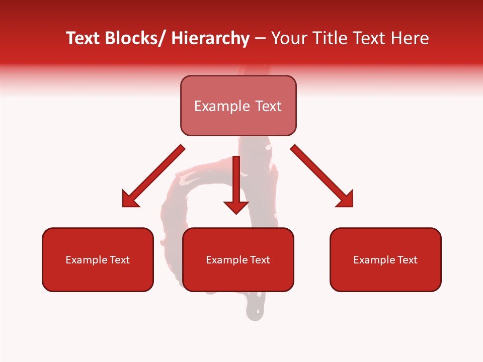 Splatter Macabre Alphabet PowerPoint Template