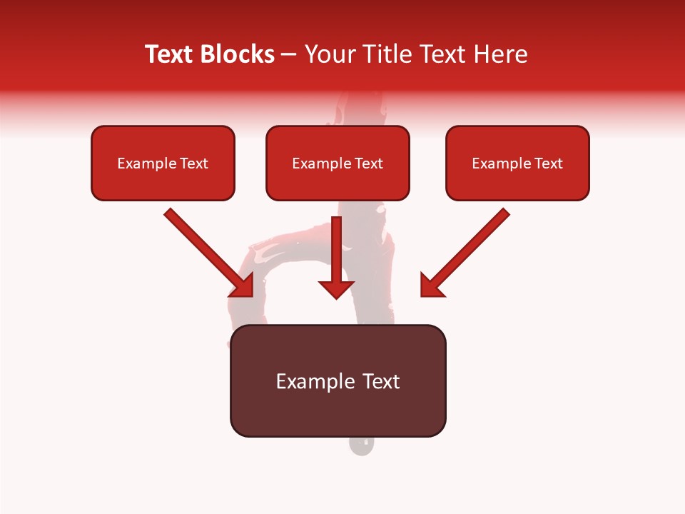 Splatter Macabre Alphabet PowerPoint Template