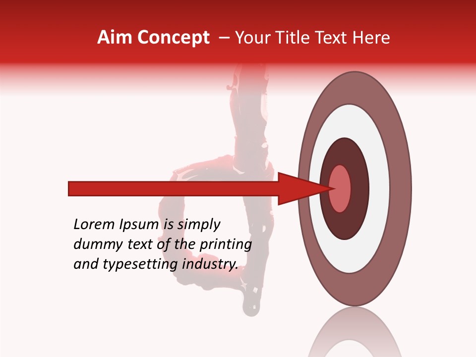 Splatter Macabre Alphabet PowerPoint Template