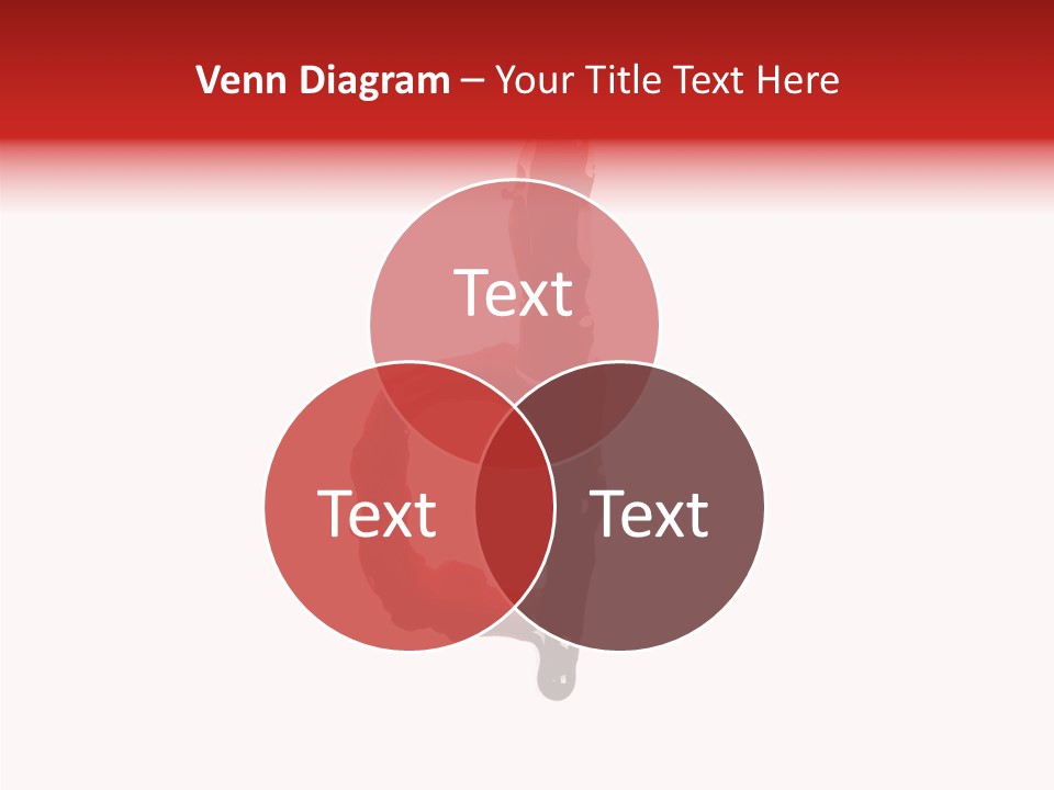 Splatter Macabre Alphabet PowerPoint Template