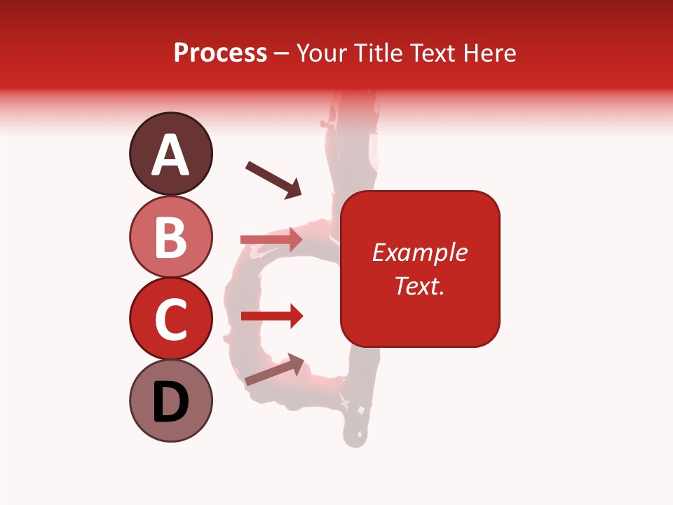 Splatter Macabre Alphabet PowerPoint Template