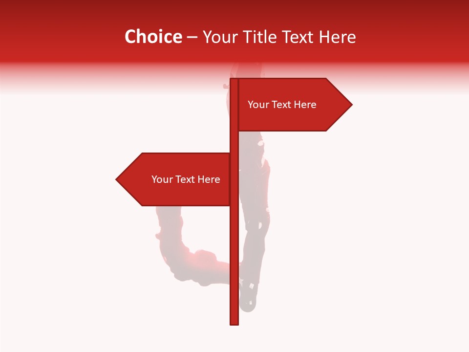 Splatter Macabre Alphabet PowerPoint Template