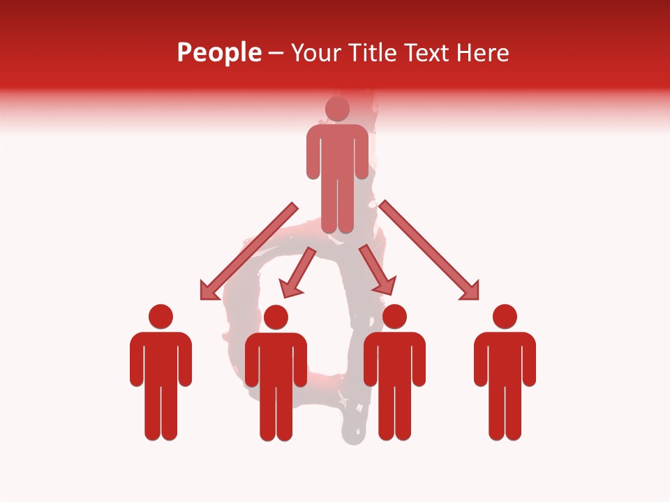 Splatter Macabre Alphabet PowerPoint Template