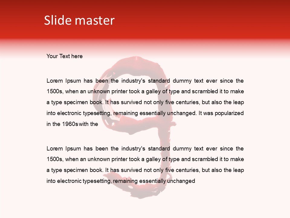 Design Bright Scary PowerPoint Template