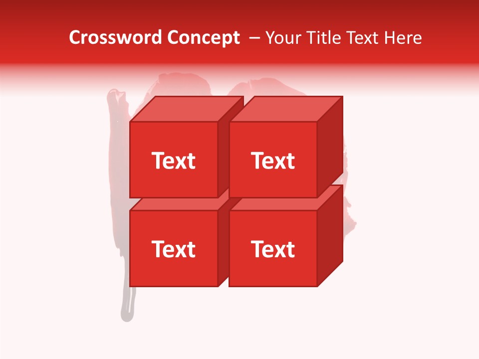 Element Illustration Spray PowerPoint Template