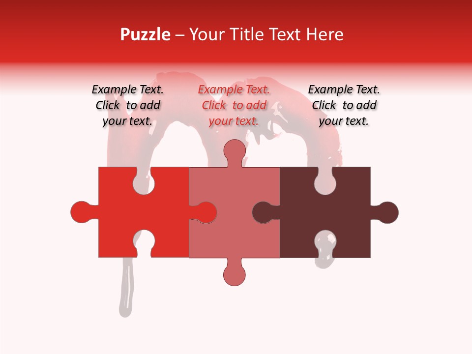 Element Illustration Spray PowerPoint Template