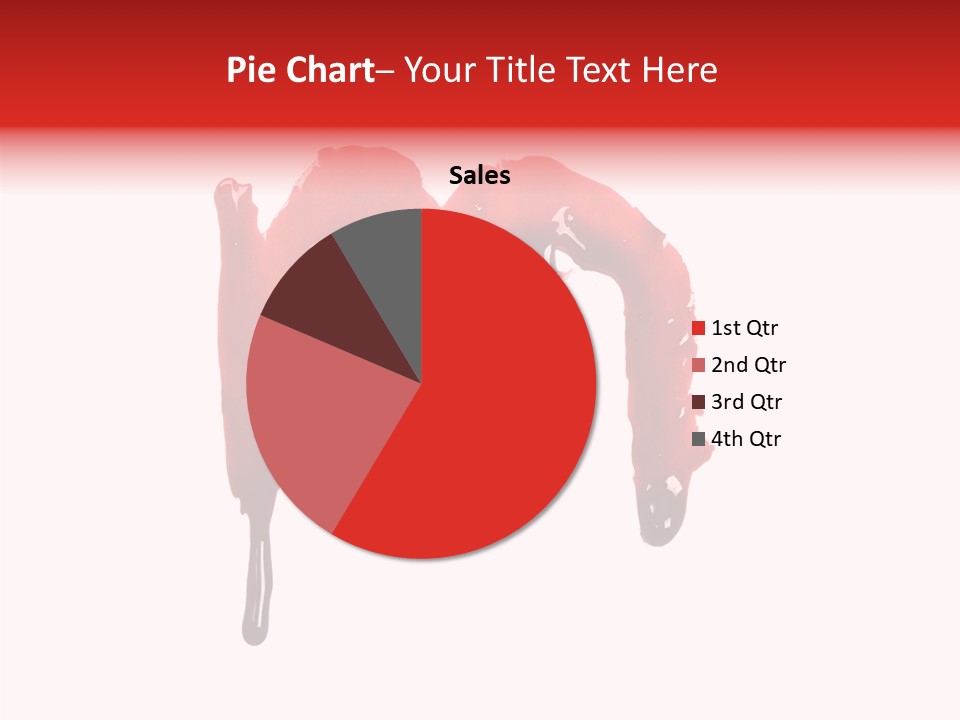 Element Illustration Spray PowerPoint Template