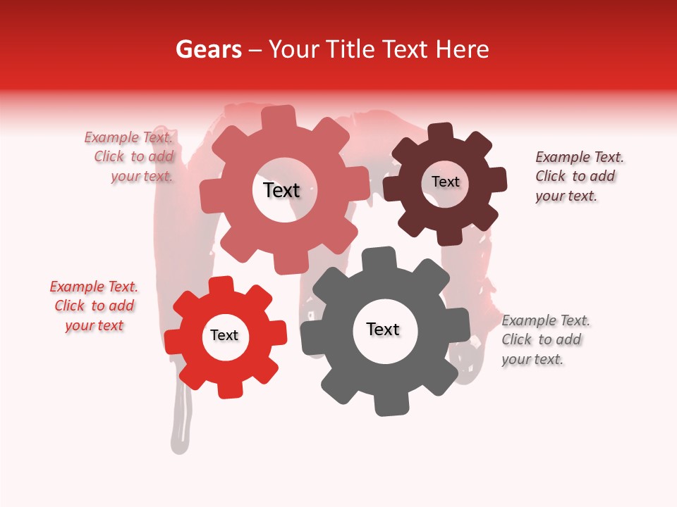 Element Illustration Spray PowerPoint Template