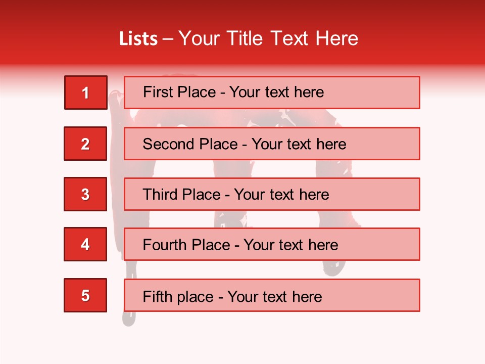 Element Illustration Spray PowerPoint Template