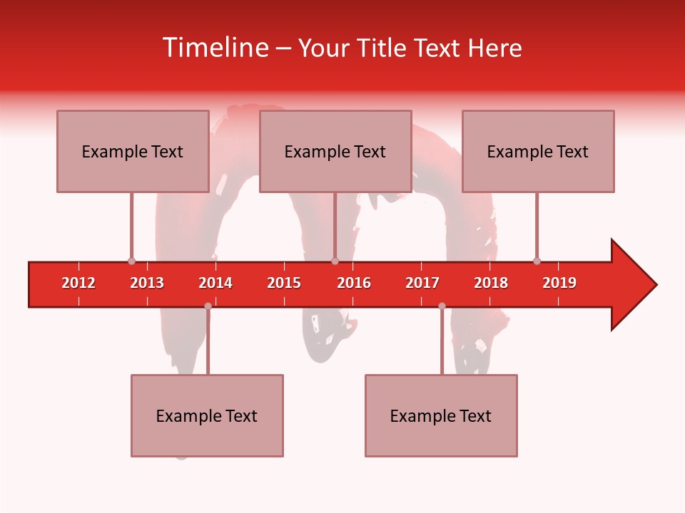 Element Illustration Spray PowerPoint Template