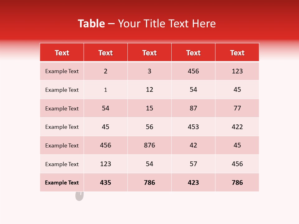 Element Illustration Spray PowerPoint Template