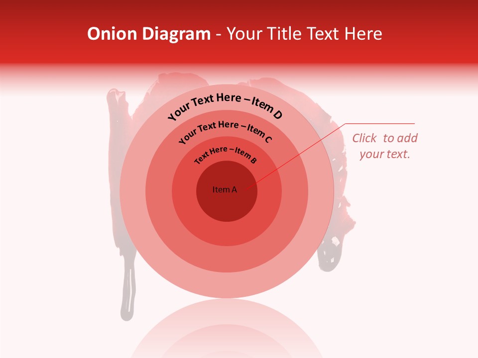 Element Illustration Spray PowerPoint Template