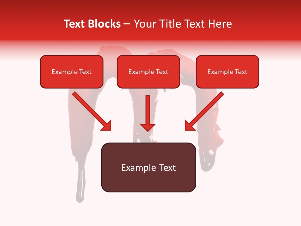 Element Illustration Spray PowerPoint Template