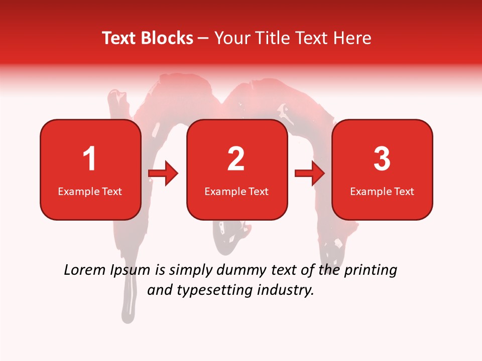 Element Illustration Spray PowerPoint Template