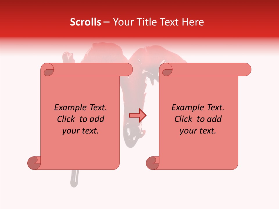 Element Illustration Spray PowerPoint Template