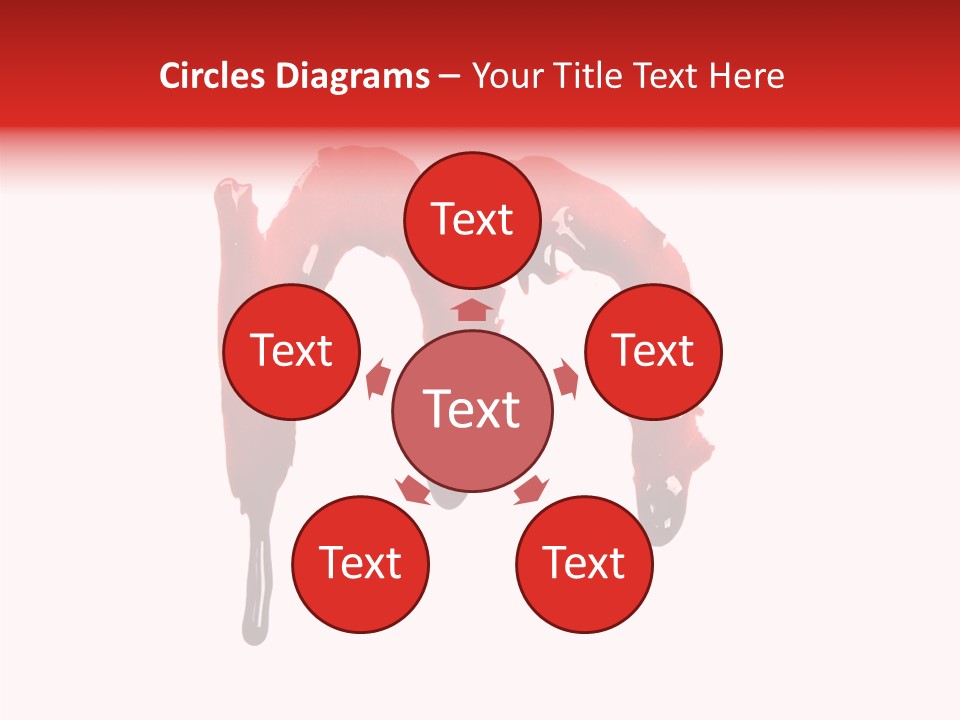 Element Illustration Spray PowerPoint Template