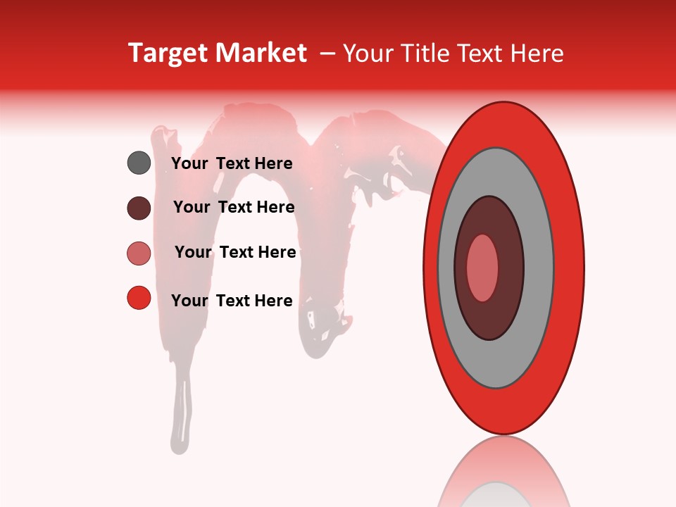 Element Illustration Spray PowerPoint Template