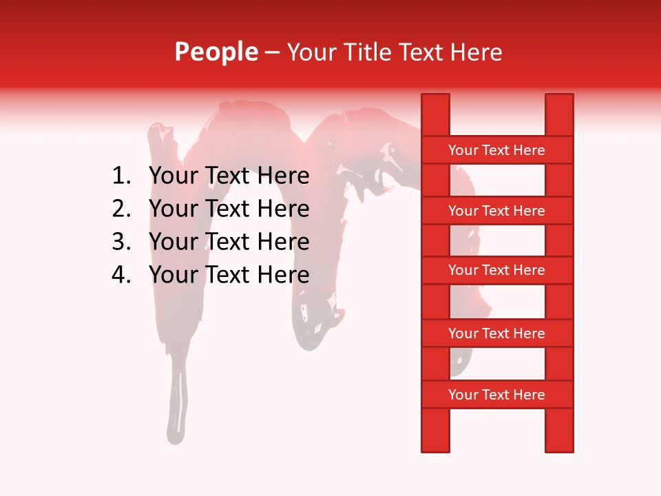 Element Illustration Spray PowerPoint Template