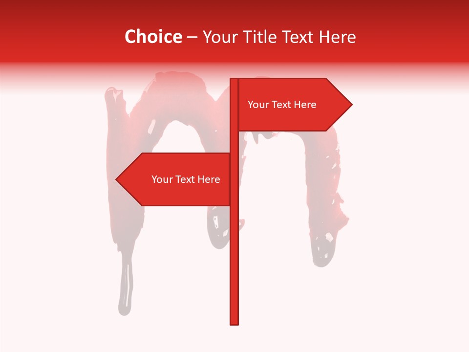 Element Illustration Spray PowerPoint Template