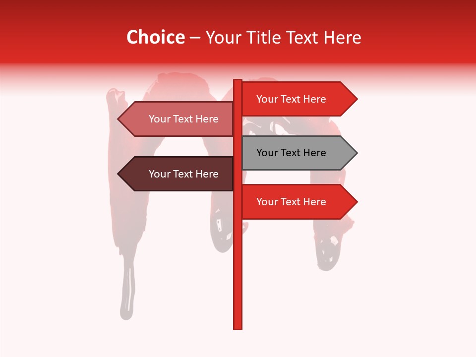 Element Illustration Spray PowerPoint Template