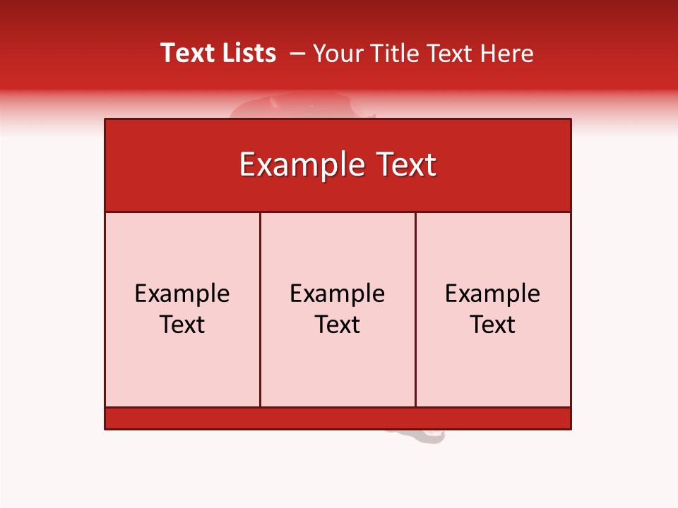 Element Spray Pain PowerPoint Template