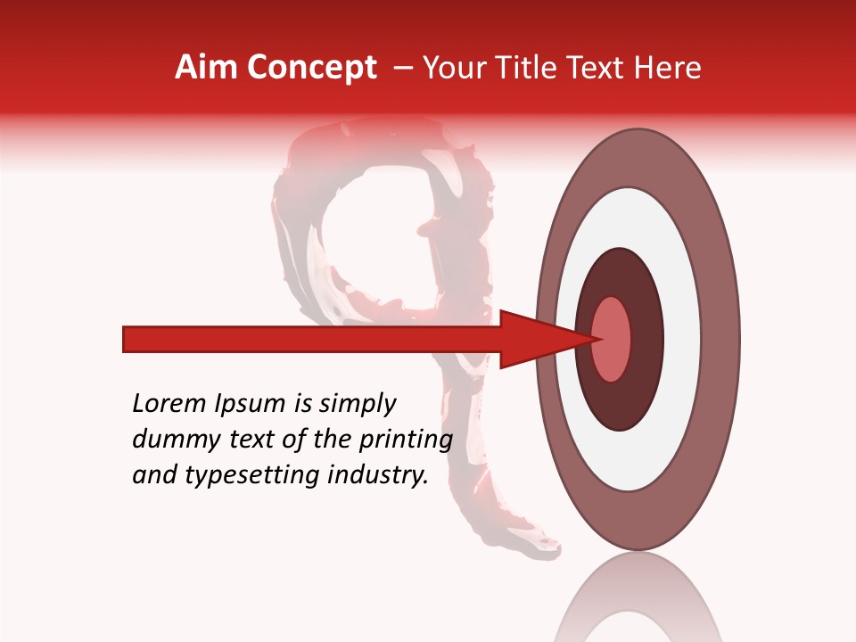 Element Spray Pain PowerPoint Template