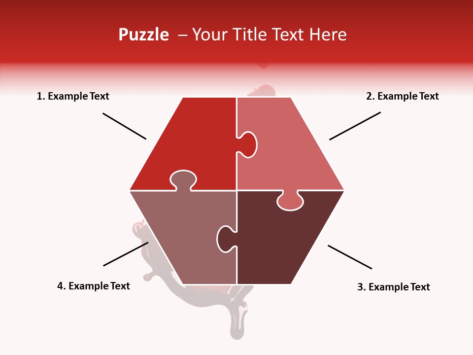 Drip Font Burst PowerPoint Template