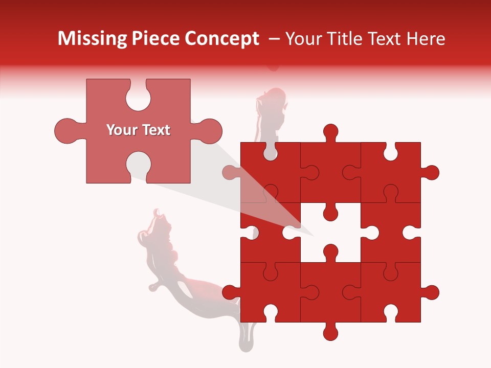 Drip Font Burst PowerPoint Template