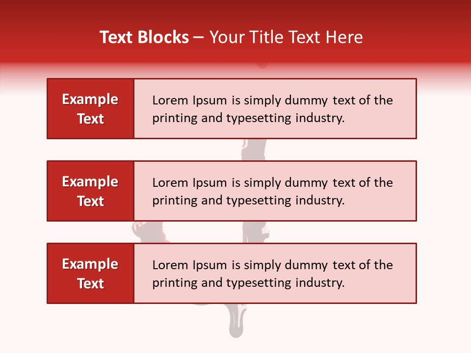 Drip Font Burst PowerPoint Template