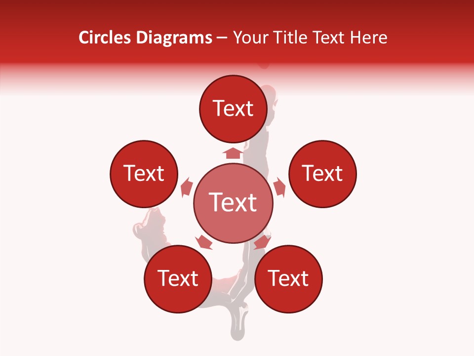 Drip Font Burst PowerPoint Template