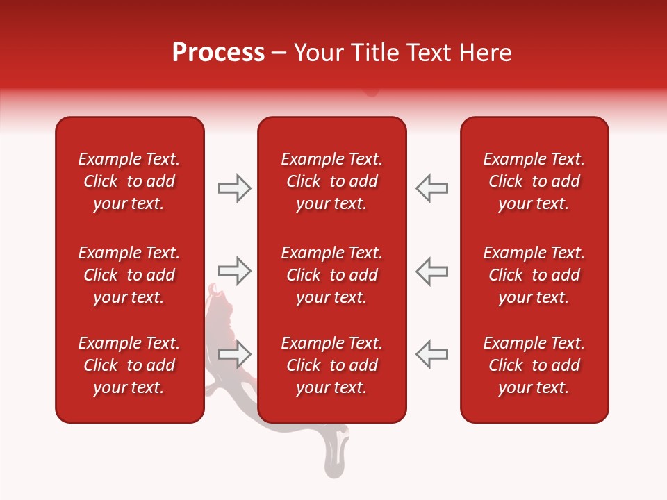 Drip Font Burst PowerPoint Template