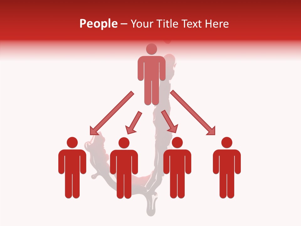 Drip Font Burst PowerPoint Template