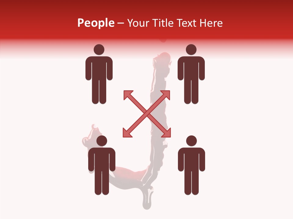 Drip Font Burst PowerPoint Template