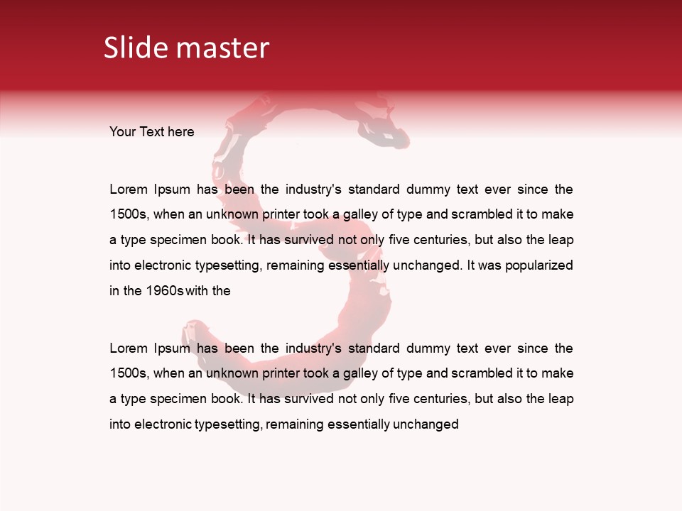 Illustration Burst Splatter PowerPoint Template