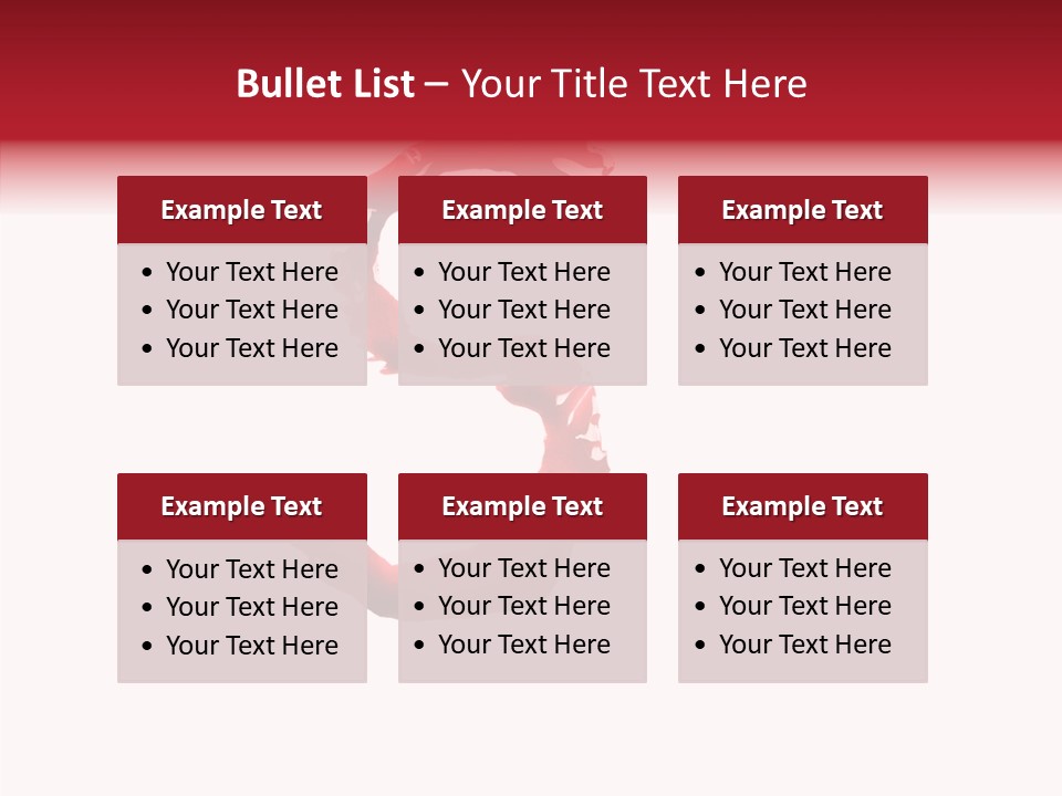 Illustration Burst Splatter PowerPoint Template